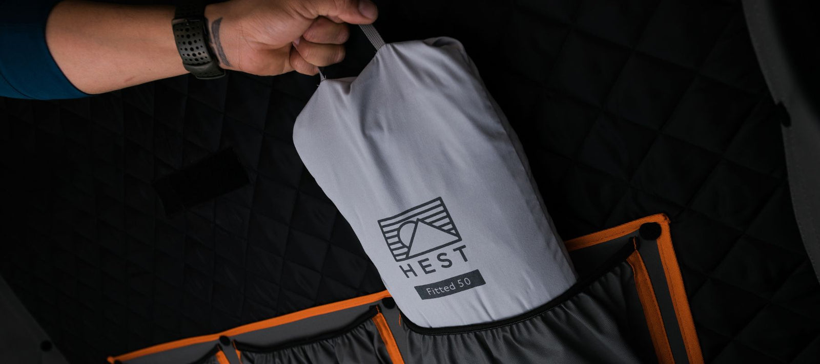 HEST Bedding 101 - fitted sheet over HEST Foamy