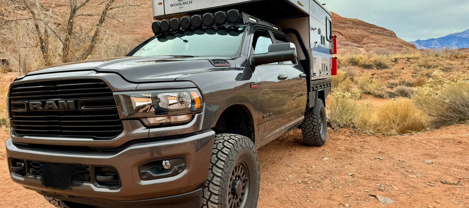 Rigs We Dig: Four Wheel Camper with Dually Queen